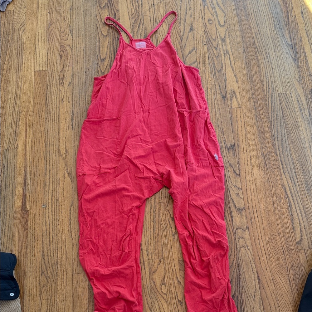 FP Movement by Free People Red Jumpsuit